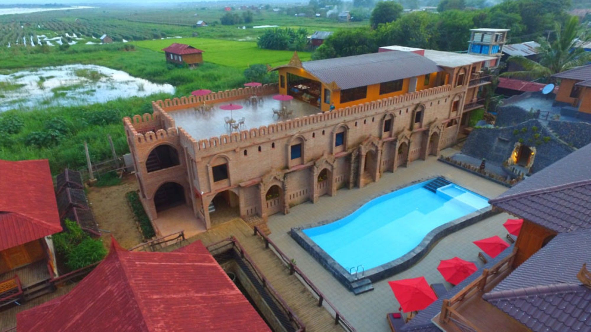 Ann Heritage Lodge Inle Lake Exterior foto